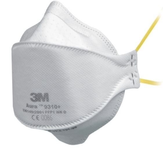 3M™ AURA™ FFP1 NR D paneles részecskeszűrő maszk