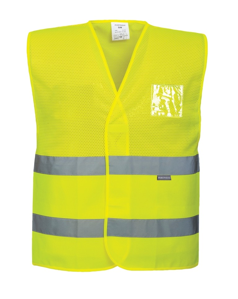 Hi-Vis hálós mellény