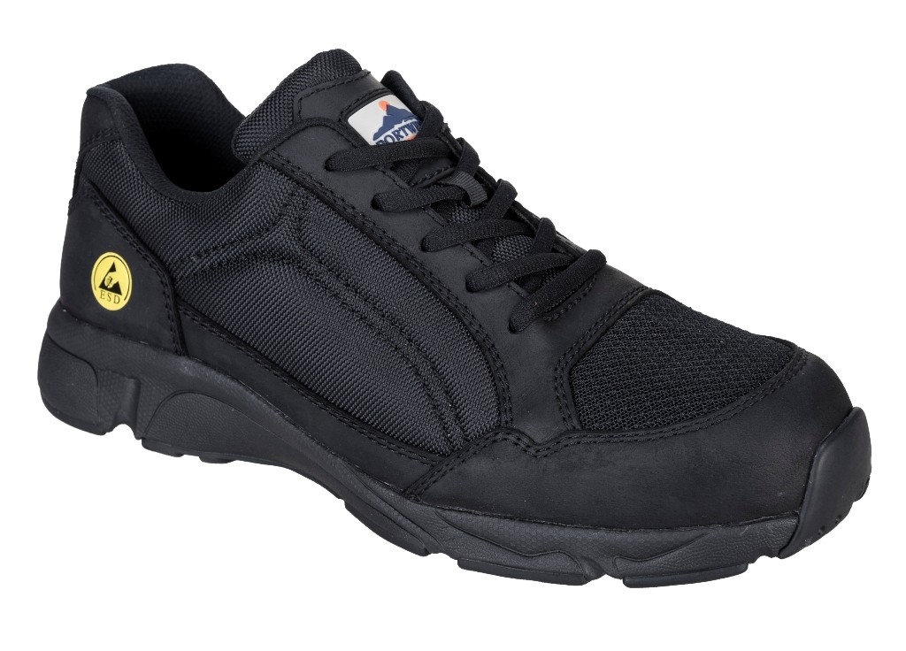 FT62BKR Compositelite ESD Tees munkavédelmi cipő S1P fekete
