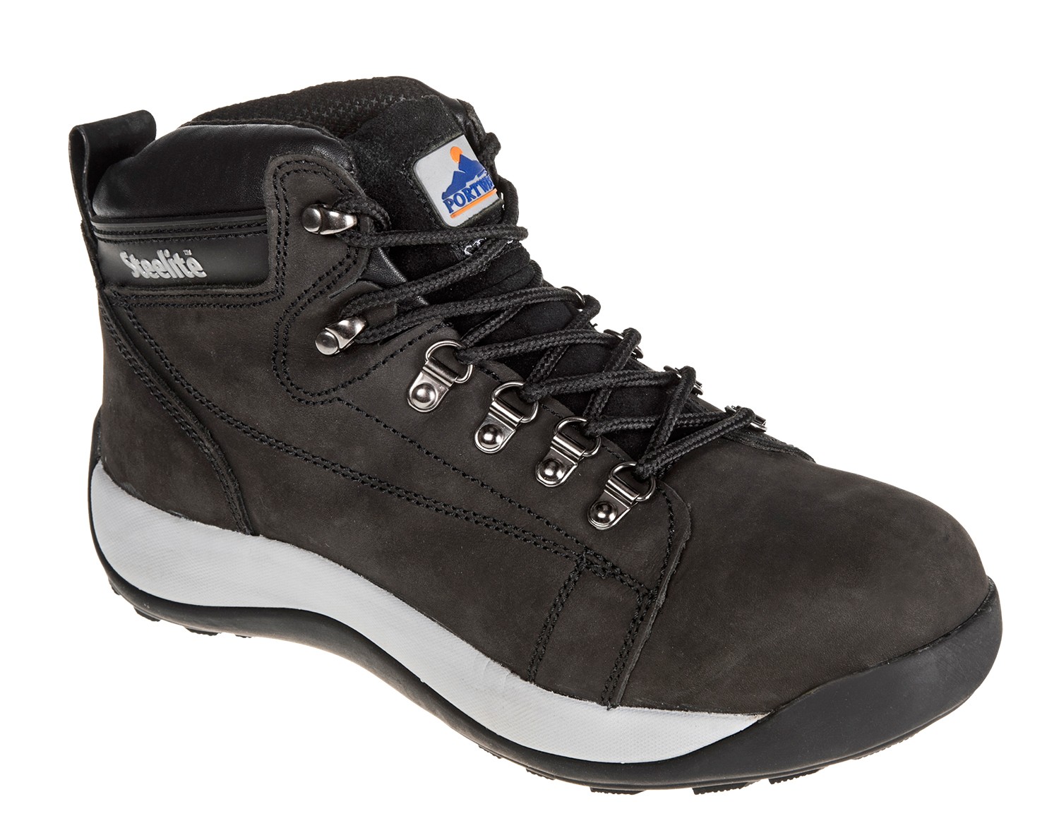 FW31 - Steelite™ Mid Cut Nubuck védőbakancs SB fekete