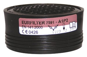 EURFILTER A1P2R szűrőbetét, csavarmenetes