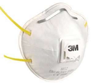 3M™ FFP1 NR D szelepes részecskeszűrő maszk