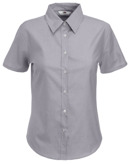 Női rövid ujjú ing (Lady-Fit Short Sleeve Oxford Shirt) Fruit