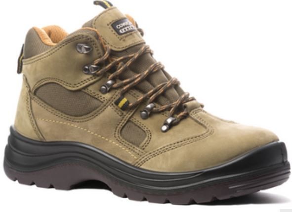 EMERALD (S1P CK) khaki zöld nubuk bakancs