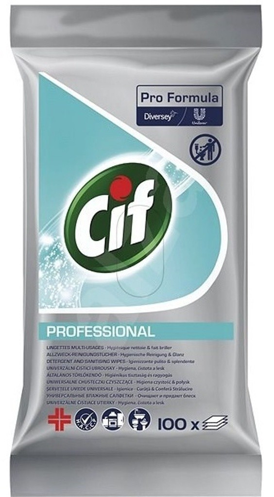 CIF tisztító fertőtlenítő kendő 100 db