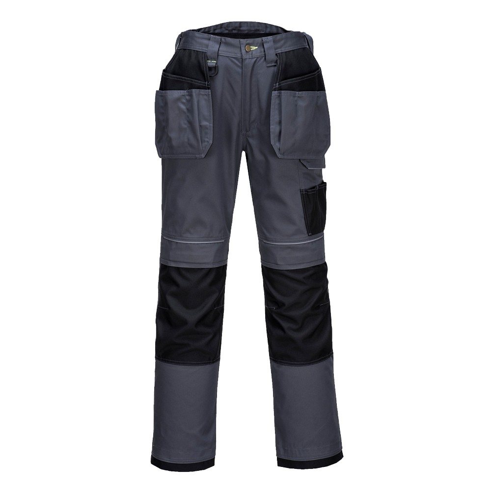 T601 - Urban Work lengőzsebes nadrág Zoom szürke/fekete