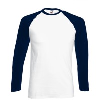 Férfi hosszú ujjú, két színű póló (Long Sleeve Baseball T) Fruit