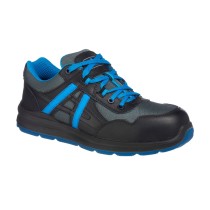 FT60BKB_Mersey munkavédelmi cipő S1P_fekete/kék