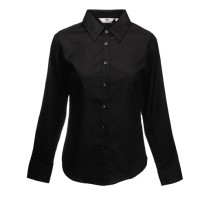 Női hosszú ujjú ing (Lady-Fit Long Sleeve Poplin Shirt) Fruit