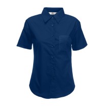 Női rövid ujjú ing (Lady-Fit Short Sleeve Poplin Shirt) Fruit