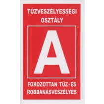 Tűzveszélyességi osztály ''A''