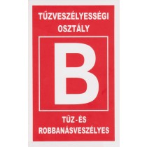 Tűzveszélyességi osztály ''B''