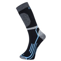 SK34 Winter Merino zokni - fekete/kék