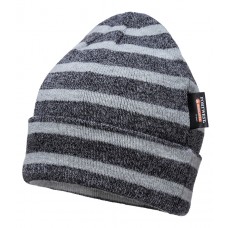 Csíkos kötött sapka