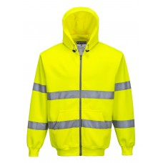 Hi-Vis zippzáros pulóver