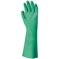 45 cm-es nitril plus sav-, lúg-, olaj-, és vegyszerálló kesztyű