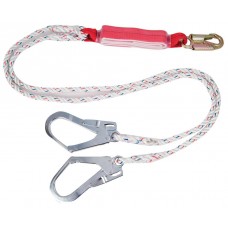 Dupla végű rögzítőkötél energiaelnyelővel