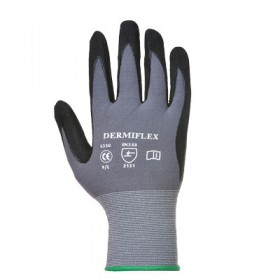 DermiFlex védőkesztyű - PU/Nitril hab
