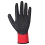 A174R8R Flex Grip latex védőkesztyű piros/fekete