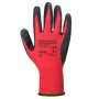 A174R8R Flex Grip latex védőkesztyű piros/fekete