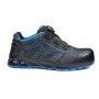 BASE K-Trek munkavédelmi cipő S1P HRO SRC fekete/kék