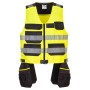 PW308YBR_PW3 Class 1 Tool Vest_sárga/fekete