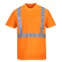 S190 - Jól láthatósági póló zsebbel narancs