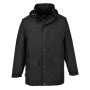 S523 - Oban bélelt kabát fekete