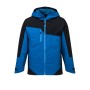 S602 Portwest X3 kéttónusú kabát - kék/fekete