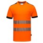 T181 - Jól láthatósági Vision póló narancs
