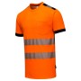 T181 - Jól láthatósági Vision póló narancs 2
