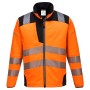 T402 - Vision jól láthatósági softshell kabát narancs