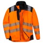 T402 - Vision jól láthatósági softshell kabát narancs