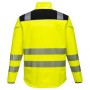 T402 - Vision jól láthatósági softshell kabát sárga