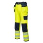 T501 - Vision Hi-Vis nadrág sárga/tengerészkék